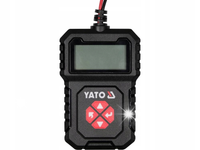 YATO ELEKTRONICZNY CYFROWY LCD TESTER AKUMULATORÓW SAMOCHODOWYCH 12V 2000A