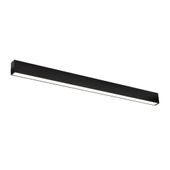 Plafoniera LAMPA sufitowa NUMATA 1964 Shilo metalowa OPRAWA liniowa LED 16W 3000K listwa czarna