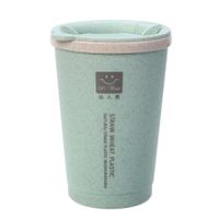 Kubek Do Kawy - Z Pokrywką - ECO - 280 ML Zielony