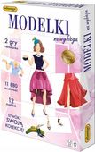 GRA UKŁADANKA MODELKI NA WYBIEGU mała projektantka mody, gra dla dzieci +3