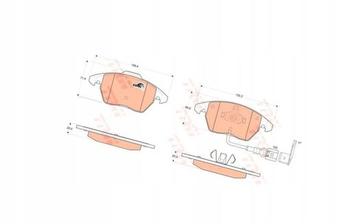 KLOCKI HAMULCOWE PRZÓD VW CADDY na Arena.pl