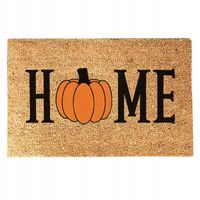 1 szt. KREATYWNA WYCIERACZKA W KSZTAŁCIE DYNI I LITERY DO DEKORACJI CZARNY