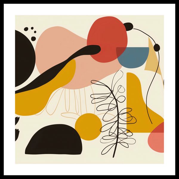 Plakat 60x60cm Rapsodia Barw zdjęcie 3