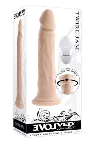 EVOLVED TWIRL JAM 9.25 INCH LIGHT FLESH na Arena.pl