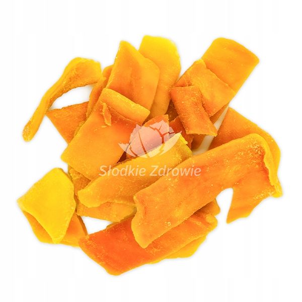 MANGO SUSZONE plastry, naturalne, słodzone 5% 1kg zdjęcie 6