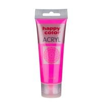 FARBA AKRYLOWA 75ML RÓŻOWY FLUO 221 HAPPY COLOR