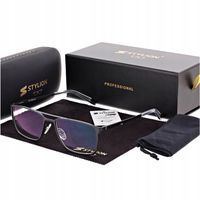 MĘSKIE Fotochromowe okulary +1.50 antyreflex Oprawki PREMIUM teleskopowe