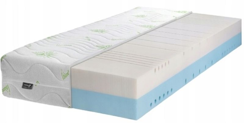 Materac ALOE VERA 160x200 TWIX piankowy dwustronny H3 H4 21cm zdjęcie 1