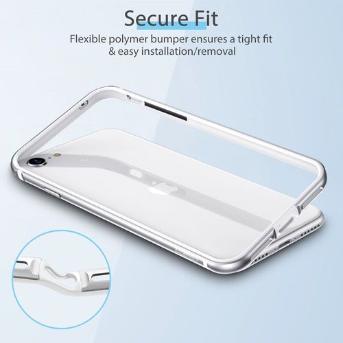 ESR EDGE GUARD IPHONE 7/8/SE 2020 SILVER na Arena.pl
