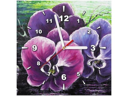 30X30CM ZEGAR STORCZYK STAWEM OBRAZ DREWNO na Arena.pl