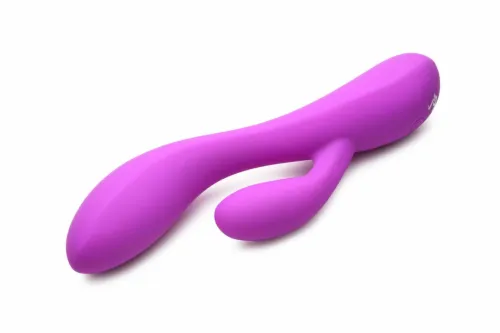 bang! flexible rabbit vibrator dual system fioletowy 19,5cm na Arena.pl