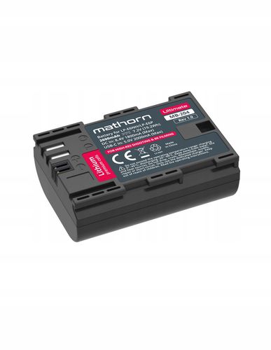 Akumulator Mathorn Ultimate do Canon LP-E6NH/E6P 2600mAh USB-C na Arena.pl