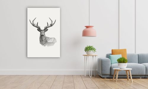 OBRAZ NA PŁÓTNIE 035 Jeleń 20x30cm na Arena.pl