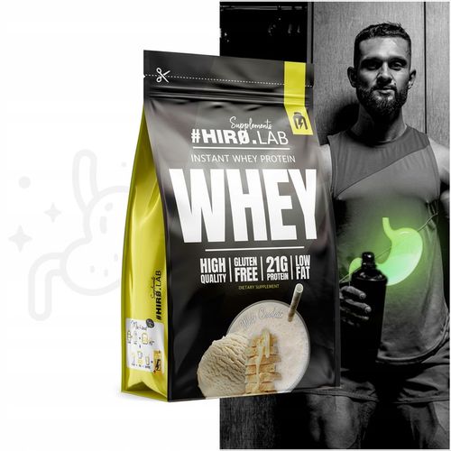 Białko koncentrat serwatkowe WPC 750 g Instant Whey Biała Czekolada hiro na Arena.pl