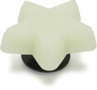 Przypinka Crocs Jibbitz Ozdoba Do Butów Glow In The Dark Star