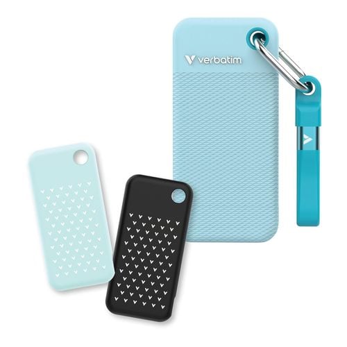 Dysk SSD zewnętrzny Verbatim Pocket 1TB USB-C 3.2 Gen 2 niebieski na Arena.pl