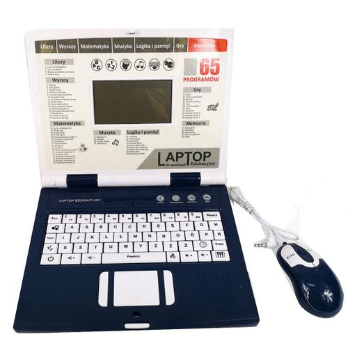 Laptop edukacyjny dla dzieci 65 programów na Arena.pl