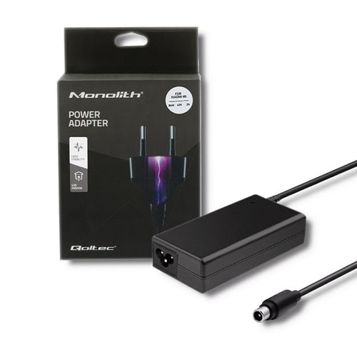 Qoltec Zasilacz do elektrycznej hulajnogi Xiaomi Mi | 84W | 42V | 2A | 8.0*8.0+pin | +kabel zasilający na Arena.pl