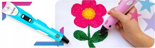 Długopis 3D drukarka dla dzieci pen zestaw + wkłady 110 METRÓW iPLA 3 D na Arena.pl