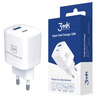 2 x 3MK ładowarka sieciowa HYPER GAN 33W produkt premium