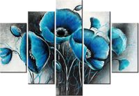 105CM 150CM OBRAZ 5 ELEM MAKI ATLANTYCKIE DRUK