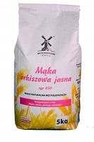 MĄKA ORKISZOWA JASNA 650 Z NASZEGO MŁYNA Z POLSKIEGO ZBOŻA 5 KG