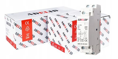 STYCZNIK MODUŁOWY 25-20 24V 20A 25A 1P 2NO 1-FAZ na Arena.pl