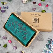 portfel damski skórzany duży vintage paolo peruzzi t-05-gr