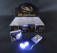 sznur świecący 100 led zimny 10m