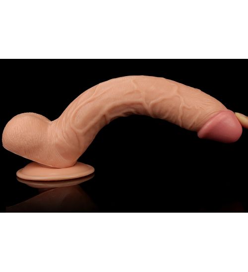 Wielki realistyczny penis zdjęcie 3
