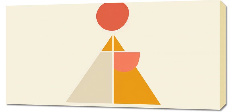 Obraz 100x50cm Piramida Równowagi zdjęcie 1