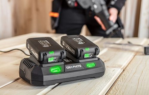 ładowarka podwójna do akumulatorów energy+ - t 58g085 na Arena.pl