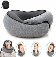 Poduszka Podróżna na na Kark Turystyczna do Samolotu Auta z ochroną 360°