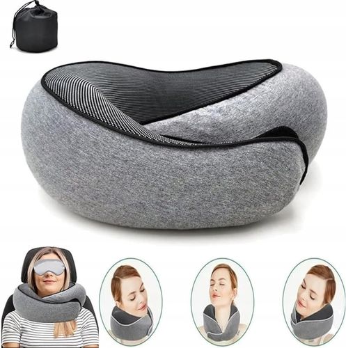 Poduszka Podróżna na na Kark Turystyczna do Samolotu Auta z ochroną 360° na Arena.pl