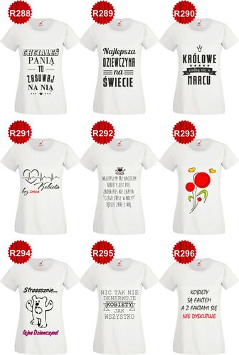 ŚMIESZNE KOSZULKI DLA kobiet Żaajebista Dziewczyna na Arena.pl