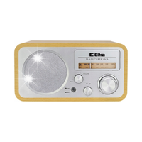 Radio Eltra Mewa FM/LW jasne srebrne drewno retro