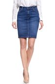 SPÓDNICA JEANSOWA LEE HIGH WAIST SKIRT TRUE BLUE L38QROPB W24