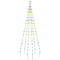 Choinka do montażu na maszcie, 108 kolorowych diod LED, 180 cm