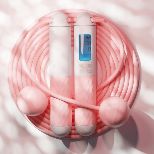 Skakanka z kulkami licznikiem LED regulacją, 280cm na Arena.pl