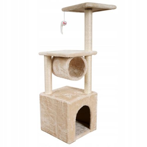 Drapak drzewko wieża dla kota duży domek budka legowisko słupek mysz walec na Arena.pl