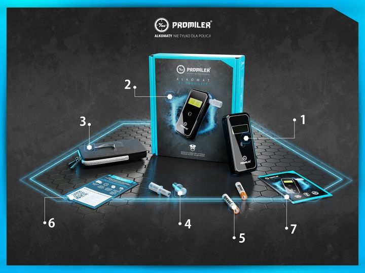 Alkomat Promiler AL 9000 Lite PLATYNOWY SENSOR zdjęcie 14