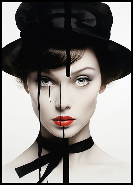 Plakat 64x90cm Atramentowa Aura zdjęcie 2