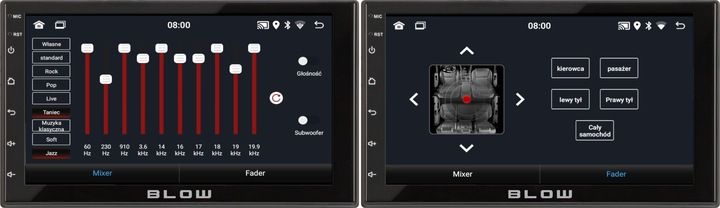 RADIO SAMOCHODOWE ANDROID 12 BLUETOOTH CARPLAY ANDROID AUTO MIRROR LINK zdjęcie 6