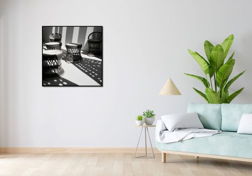 Plakat 80x80cm Gra Świateł na Arena.pl