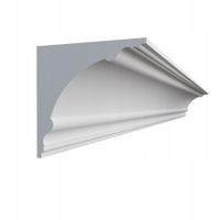 Listwa karniszowa 2m DLK21 8cm x 8cm maskownica osłona szyny sztukateria