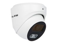 Kamera IP BLOW 8MP BL-I8HL28TWM/PoE 2,8 mm biała kopułowa HybridLight