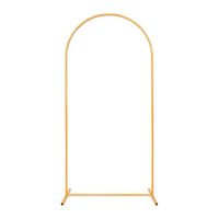 Stojak stelaż do balonów łuk złoty, 120x220 cm