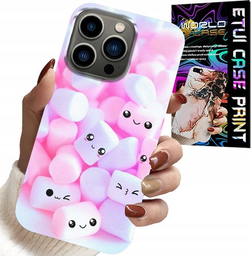 ETUI DO IPHONE 16 PRO - WZÓR W SŁODKIE PIANKI, OBUDOWA, PLECKI na Arena.pl