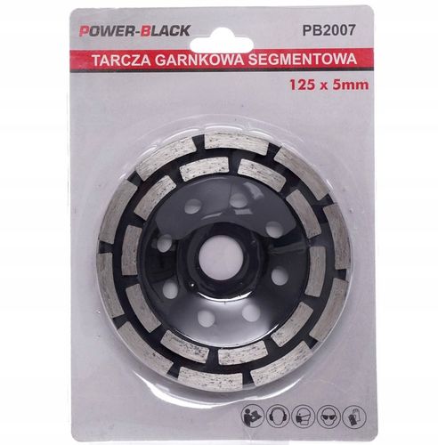 TARCZE DO SZLIFOWANIA BETONU GARNKOWA SEGMENTOWA TURBO 125MM 2 x na Arena.pl