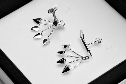 Srebrne kolczyki Staviori na Arena.pl